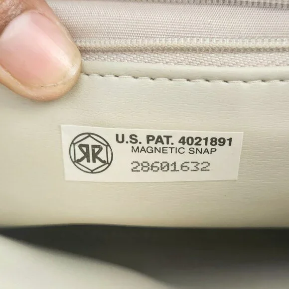 Vintage - Off-white - Genuine Leather Shoulder Bag - Made in Korea - Picture 3 of 12